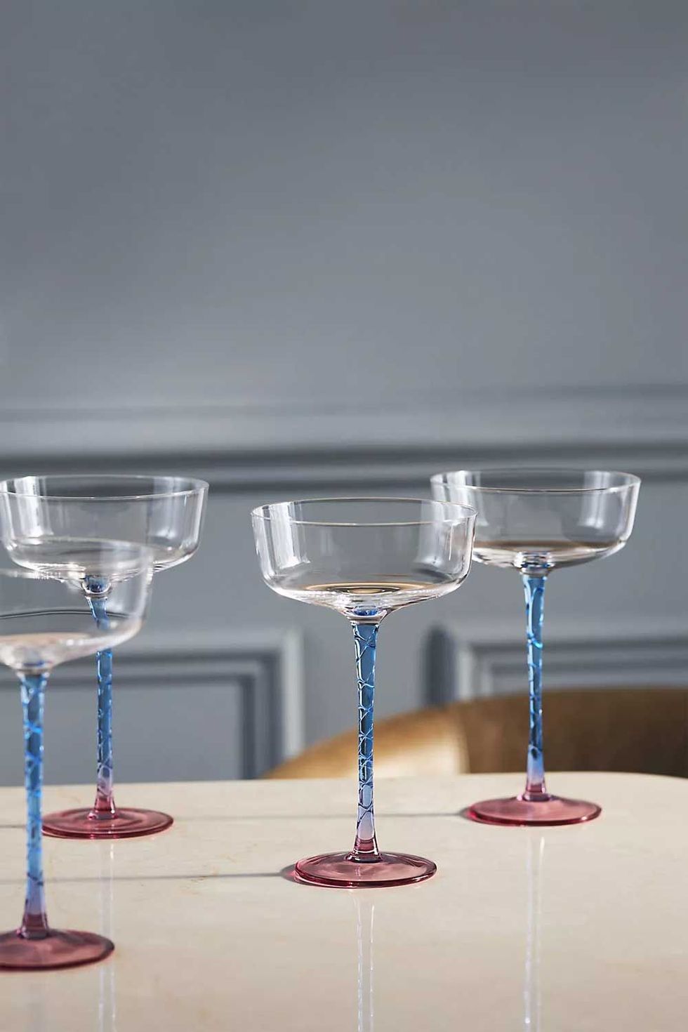 Margot Champagne Coupe Glasses, Set of 4-£48