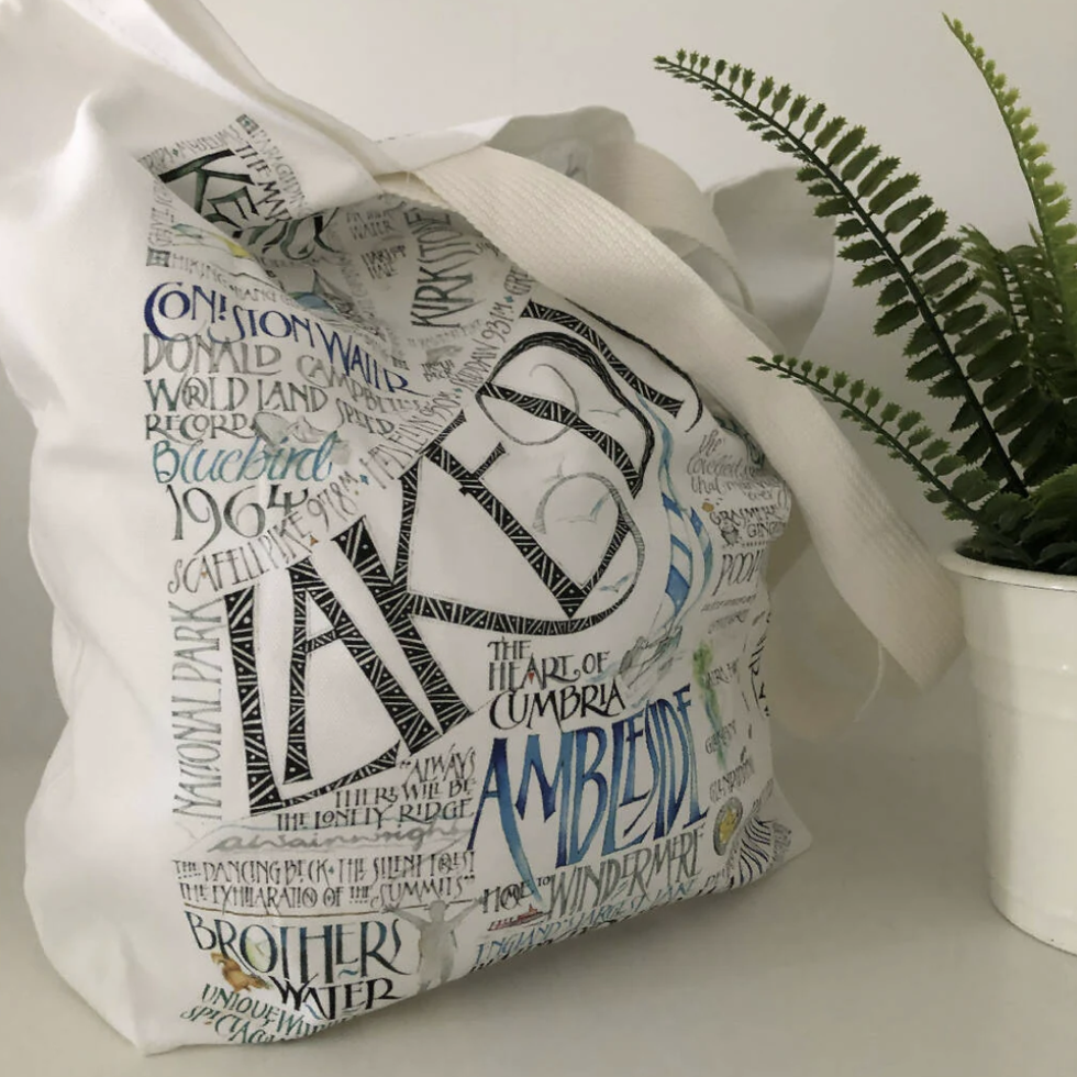 Lake District Cotton Tote Bag