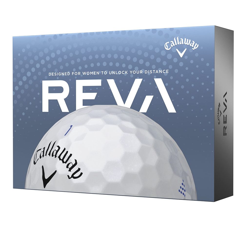 Callaway Reva Golf Balls (One dozen 2023 Version, White)