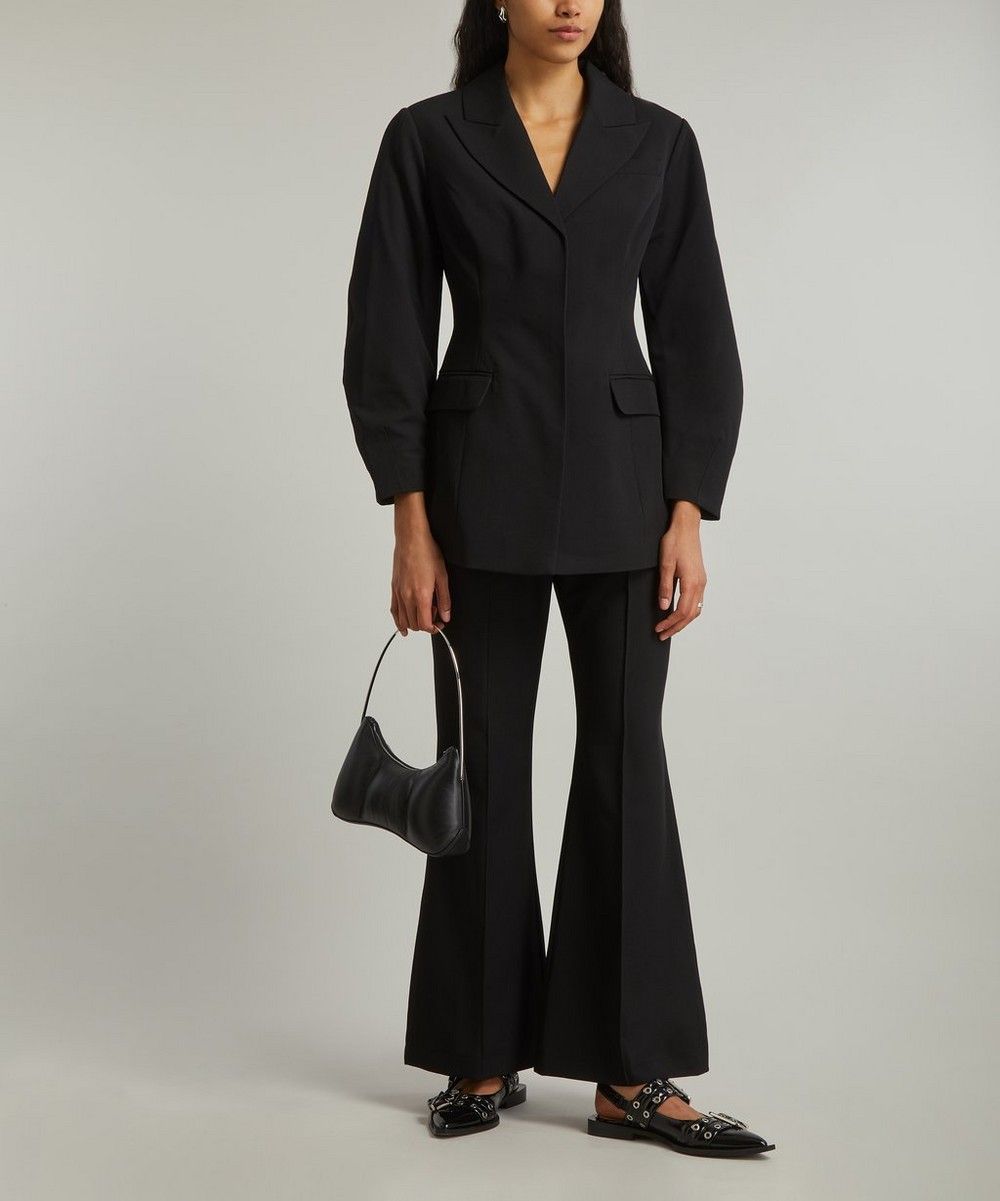 Mariah Curved Sleeve Hourglass Blazer