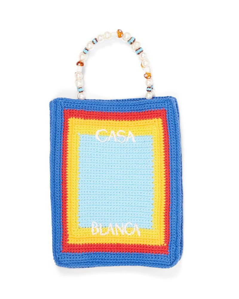 Casablanca Atlantis Beaded Crochet Bag