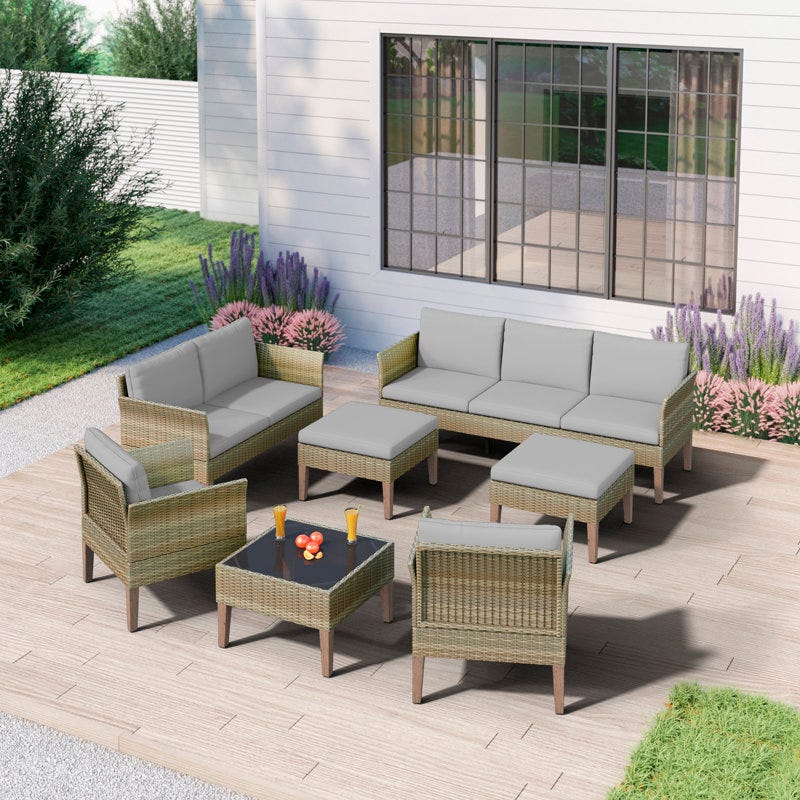 Annancy 7-Piece Outdoor Conversation Set