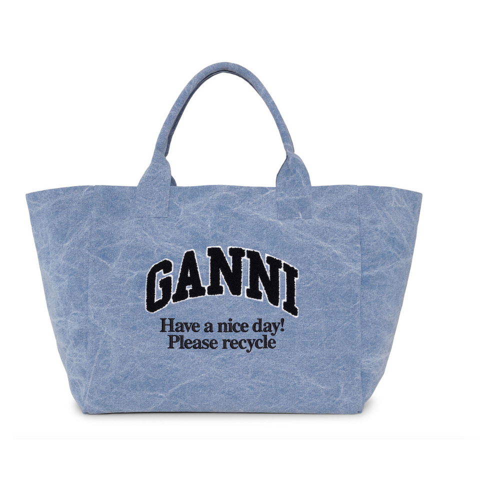 Oversized canvas tote bag 