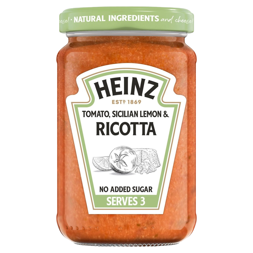 Heinz Ricotta & Lemon Pasta Sauce