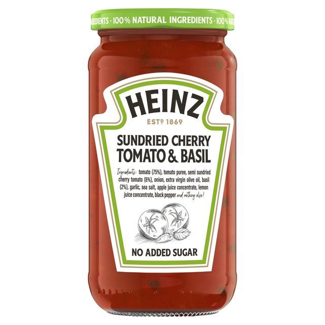 Heinz Sun Dried Cherry Tomato & Basil Pasta Sauce