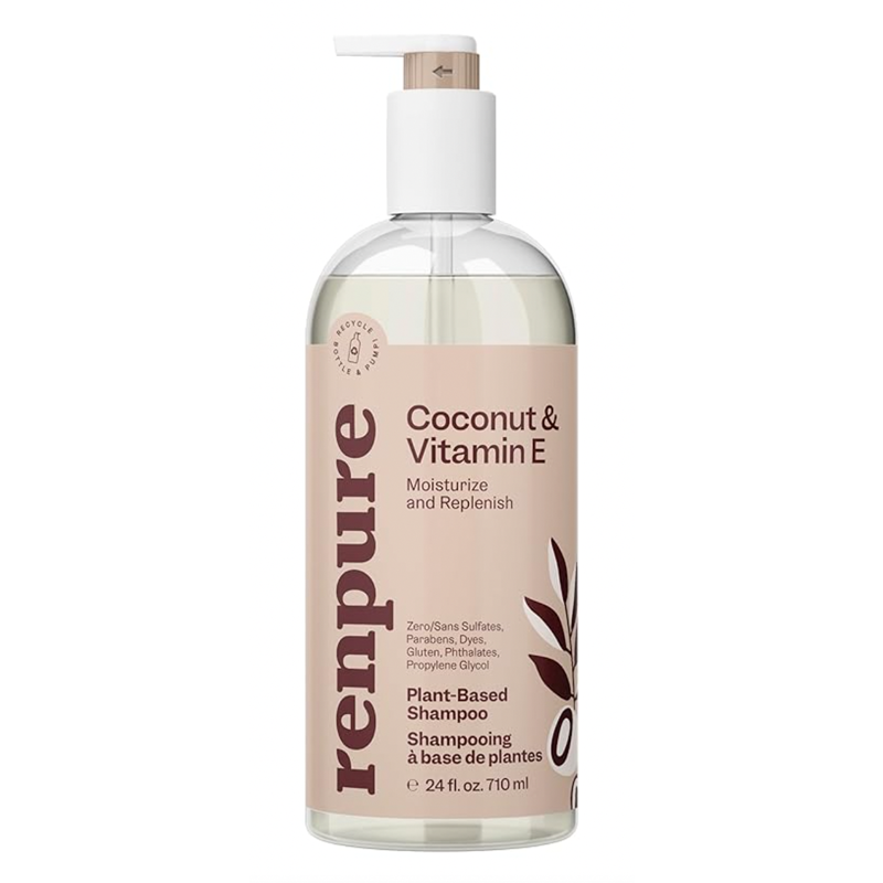 Plant-Based Coconut and Vitamin E Shampoo