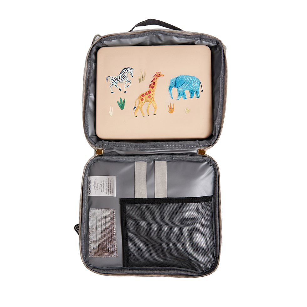Bento and Lunch Bag Set Safari