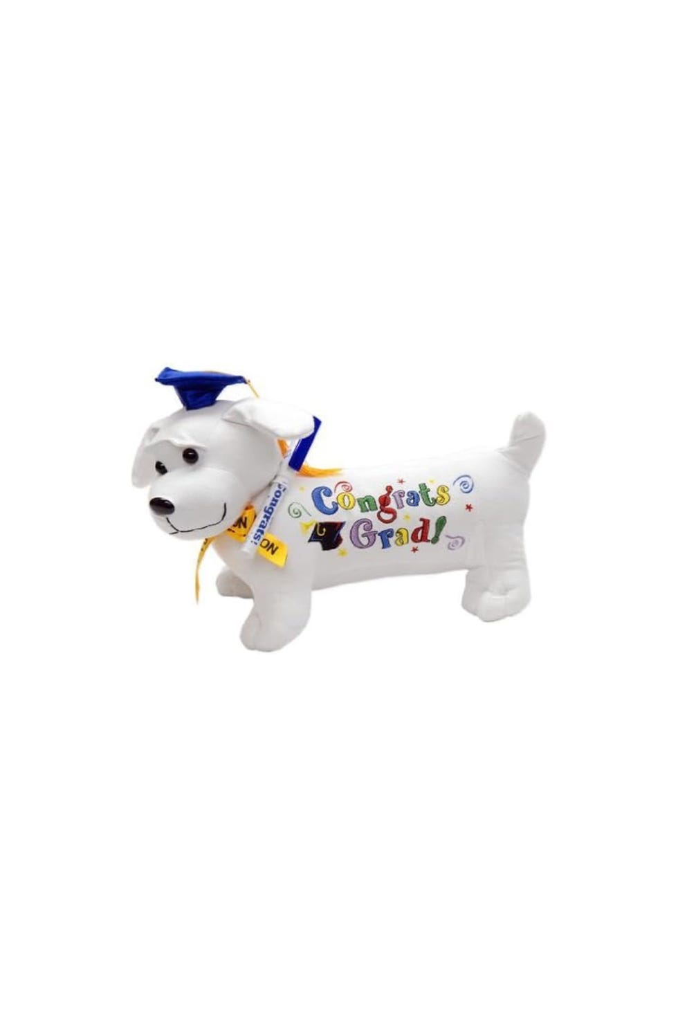 Autograph Stuffed Dog With Pen