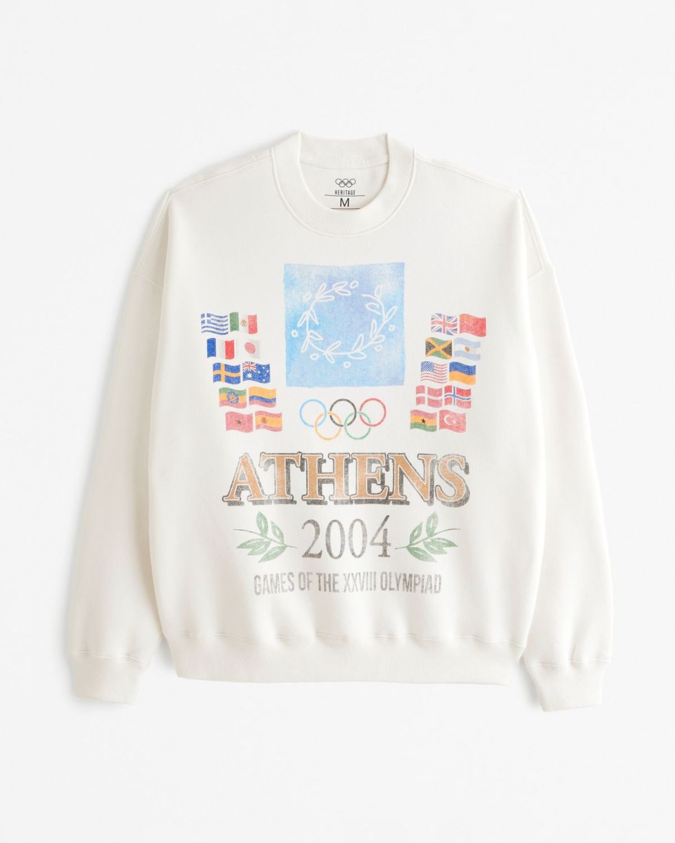Olympics Graphic Crew Sweatshirt