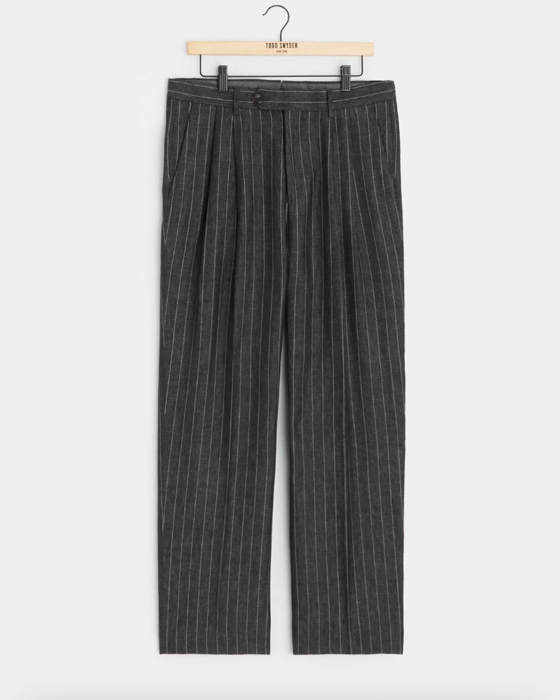 Italian Linen Wythe Trousers