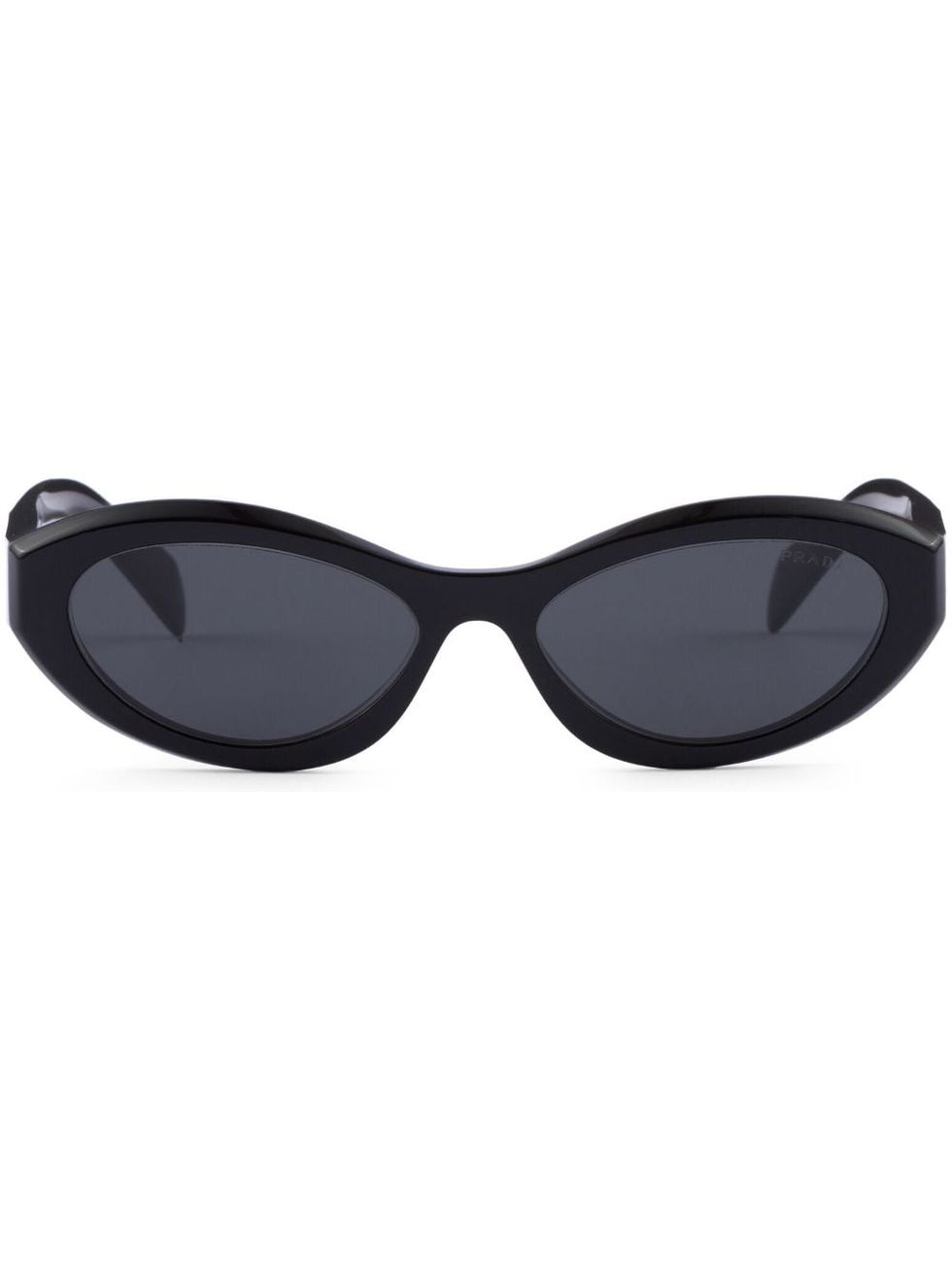2024墨鏡/太陽眼鏡推薦：Prada橢圓墨鏡