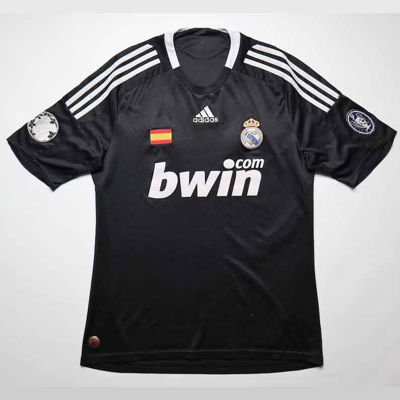 Camiseta tercera equipación Real Madrid 2008/09