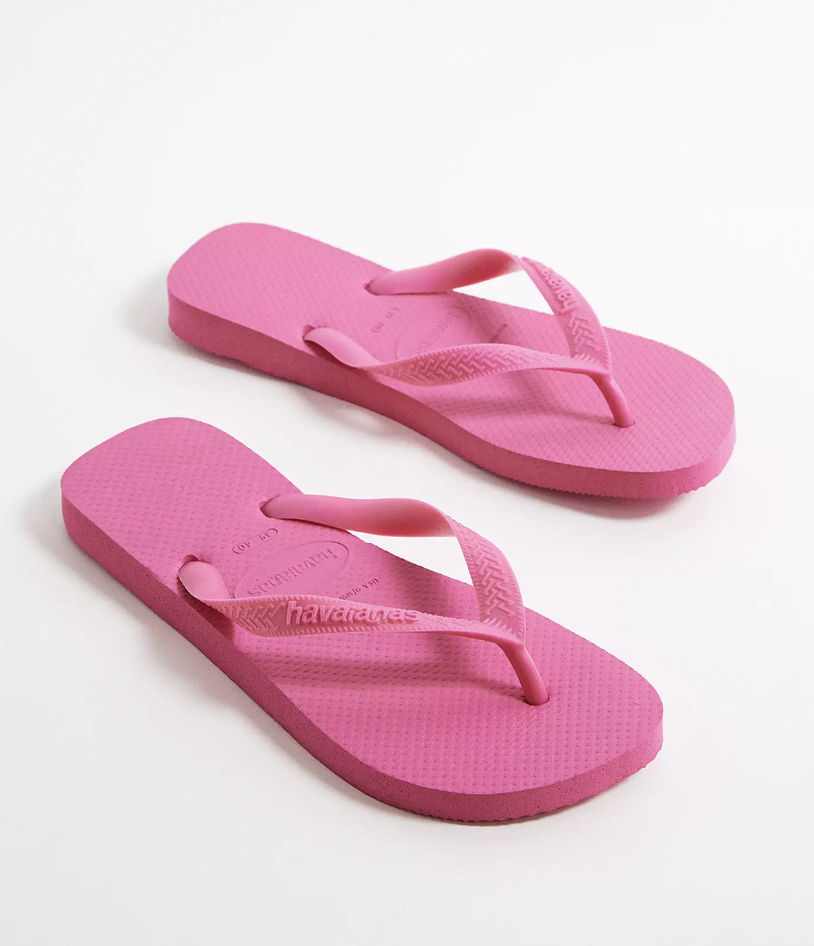 Havaianas Pink Top Flip Flops