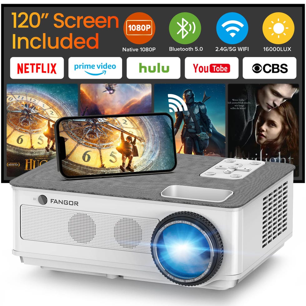  5G WiFi Bluetooth Projector