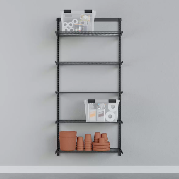 Garage+ by Elfa 3' Wall Shelving Solution