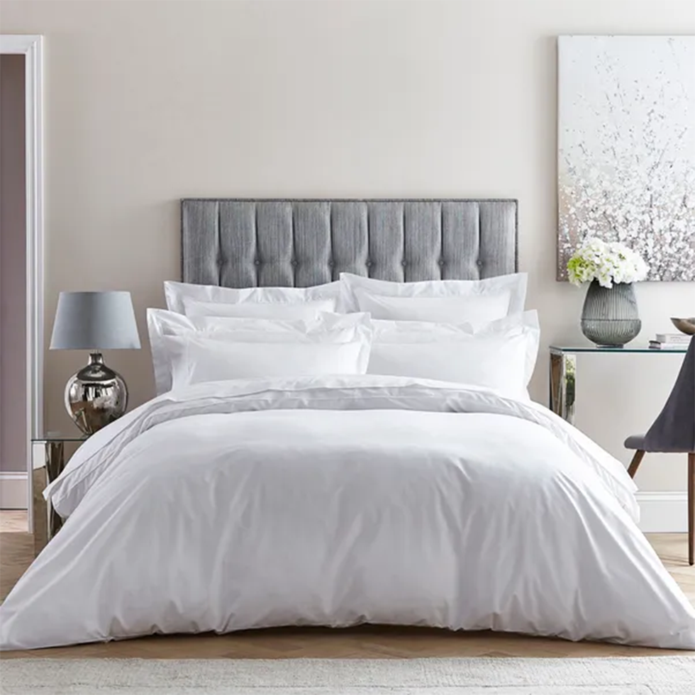 Dorma Egyptian Cotton 400 Thread Count Percale Duvet Cover