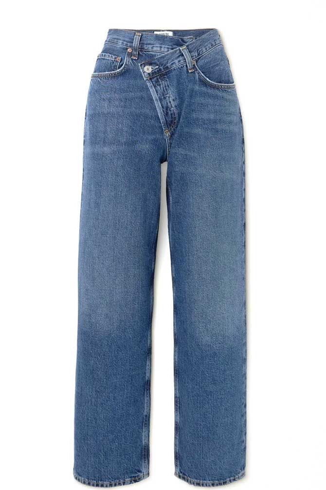 Criss Cross Recycled Jeans