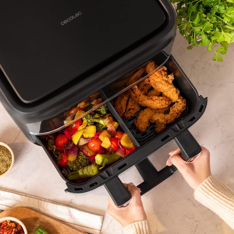 Freidora de Aire sin Aceite de 9 L Cecofry Dual 90