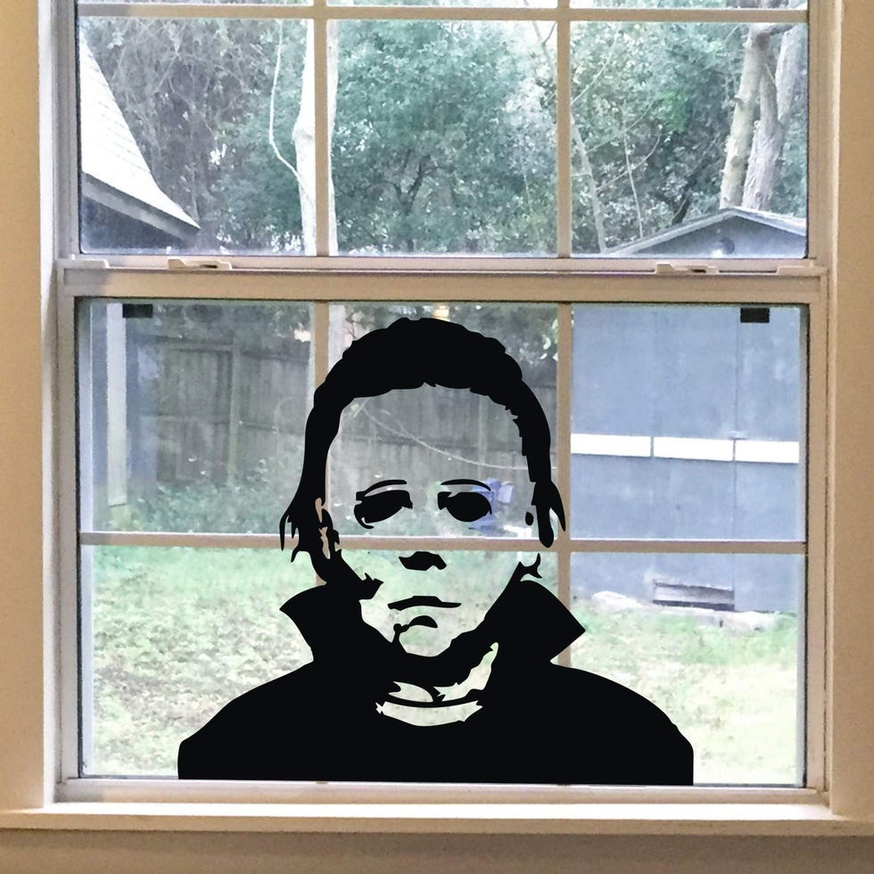Michael Myers Window Sticker 