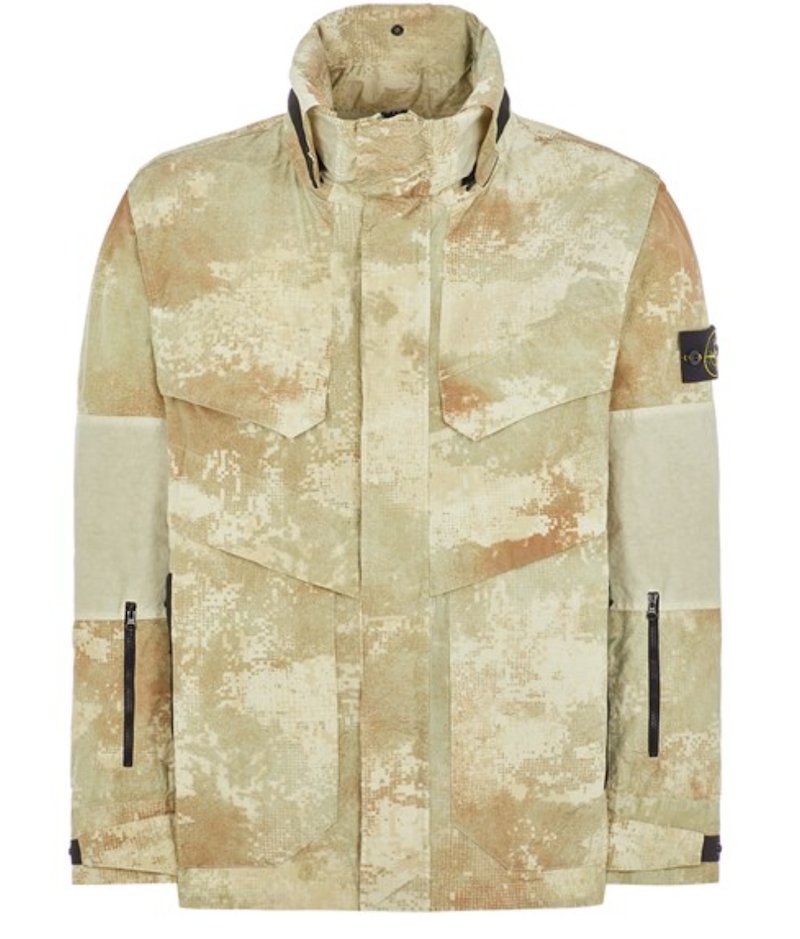 Dissolving Grid Lightweight Jacket