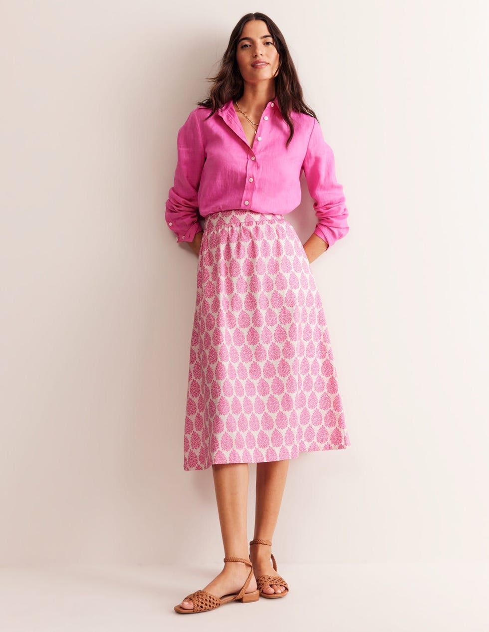 21 best midi skirts to shop 2024 from denim to satin slip styles