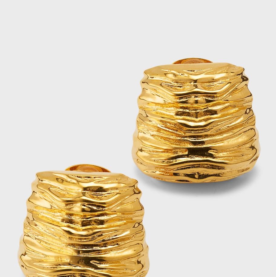 TOM FORD Moon Nugget Clip-On Earrings