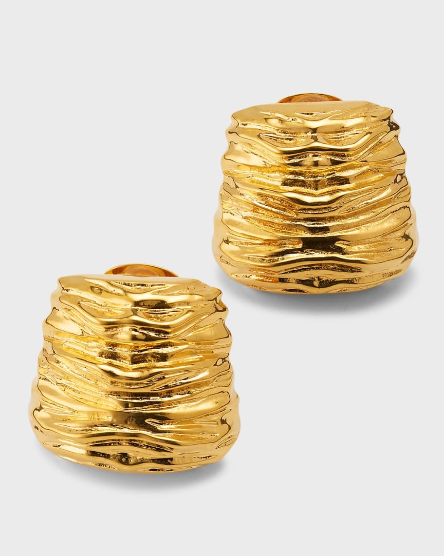 TOM FORD Moon Nugget Clip-On Earrings