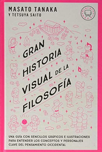 'Gran historia visual de la filosofía: Una guía con sencillos gráficos e ilustraciones para entender los conceptos y personajes clave del pensamiento occidental' de Masato Tanaka y Tetsuya Saito