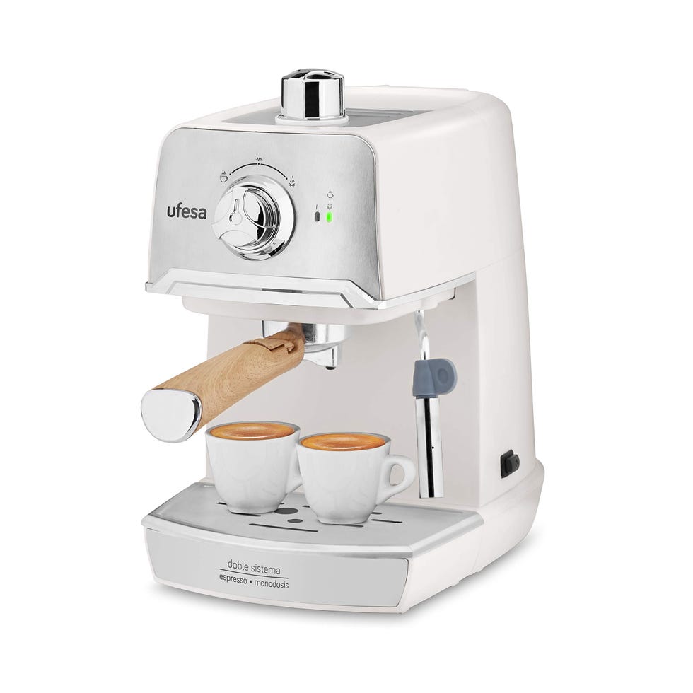 Cafetera con vaporizador