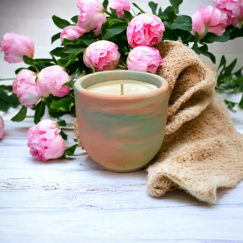 Refillable Garden Candle