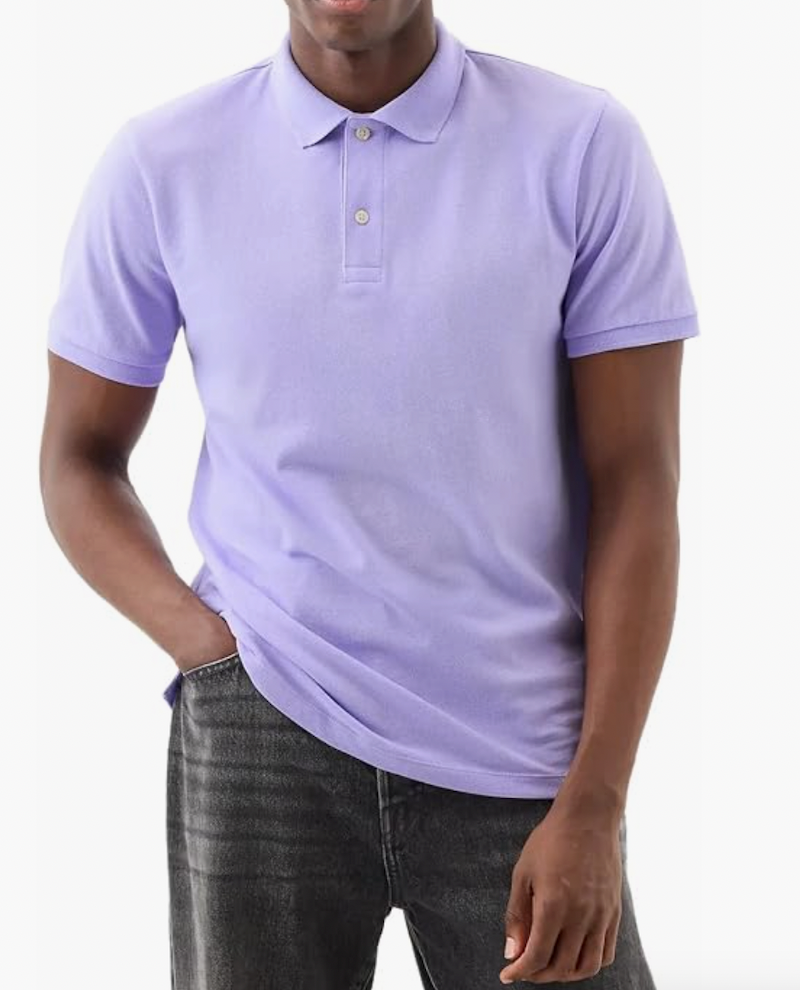 Stretch Pique Polo Shirt