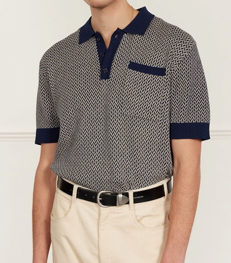 Casa Martini Knitted Polo