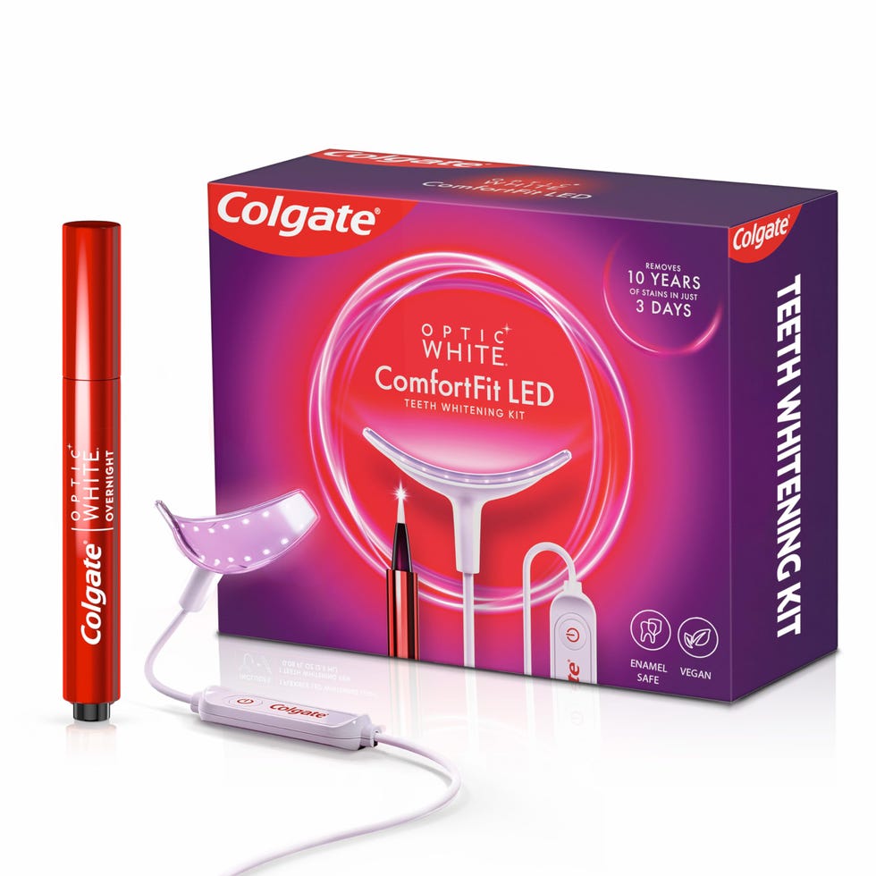Optic White ComfortFit Teeth Whitening Kit with LED Light and Whitening Pen