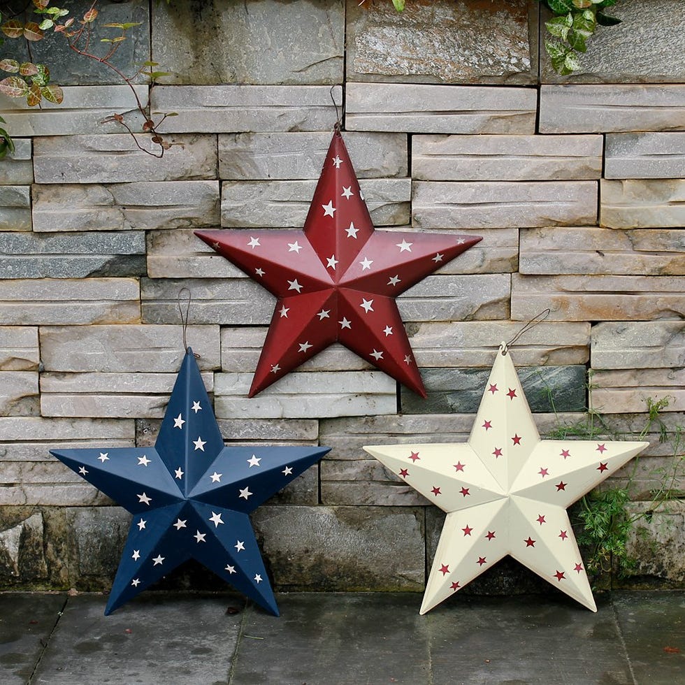 Setirostic Metal Barn Star Décor Set Setirostic Metal Barn Star Décor Set