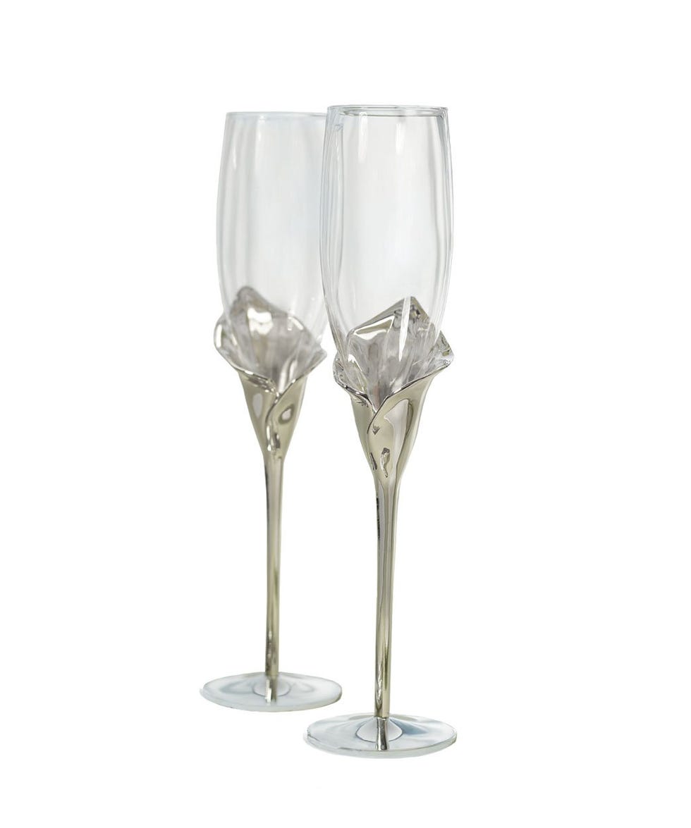 Calla Lily Toasting Set