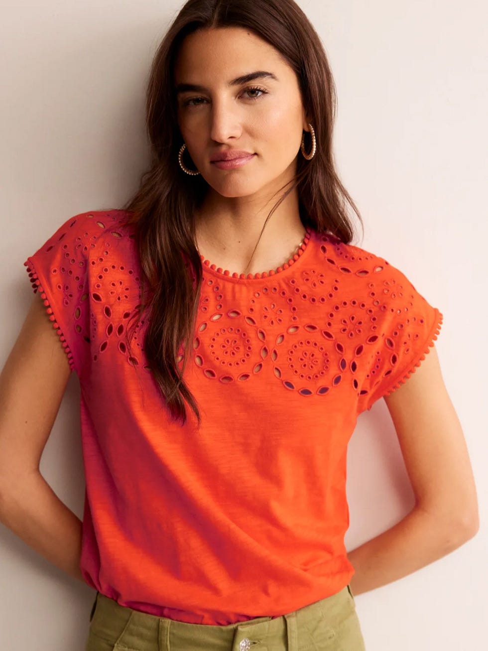 Sasha Broderie T-Shirt