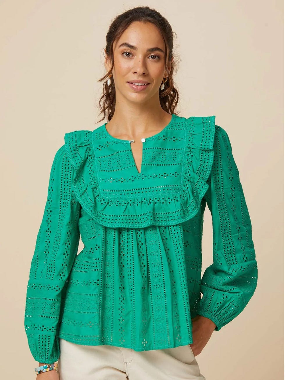 Rochelle Broderie Blouse