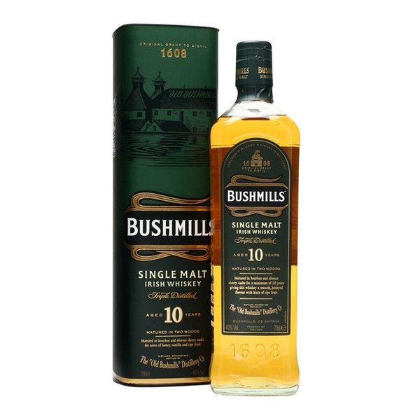 Bushmills 10 Year Old Whiskey 