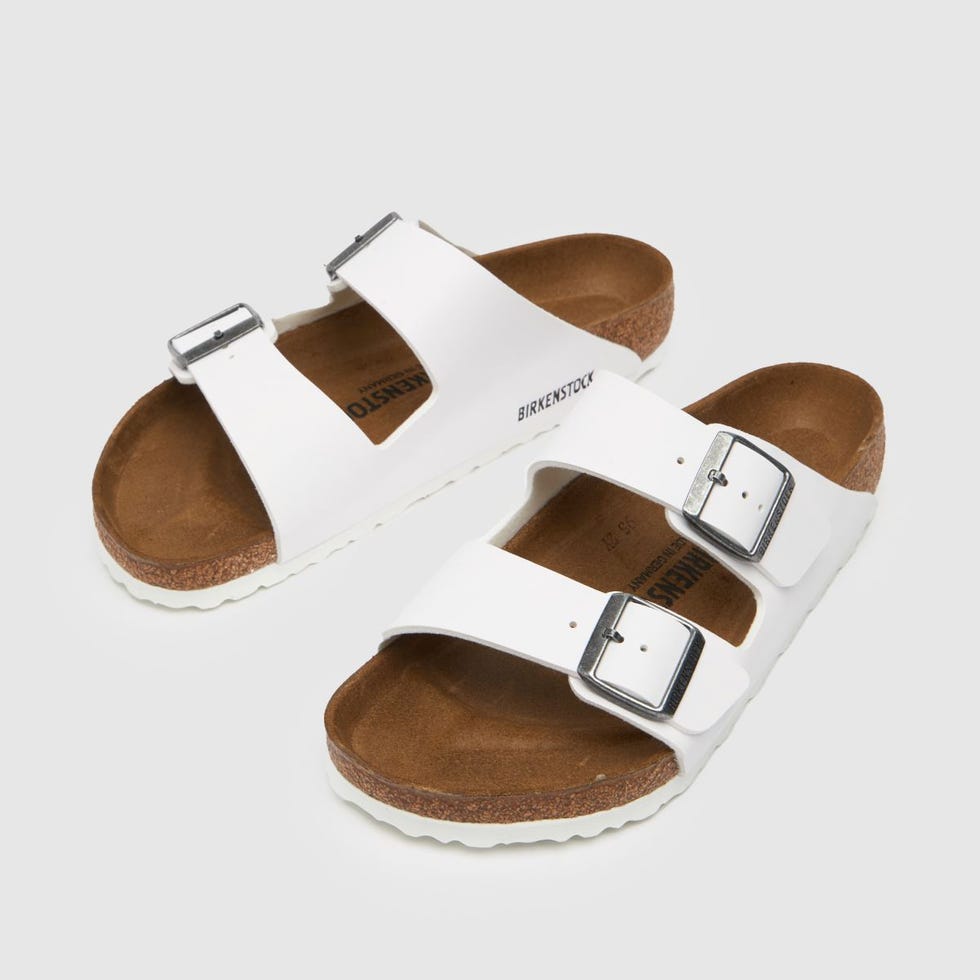 Arizona sandals in white-£80