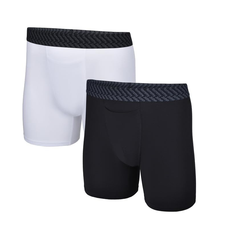6" Mid-Length Boxer Briefs 2-Pack