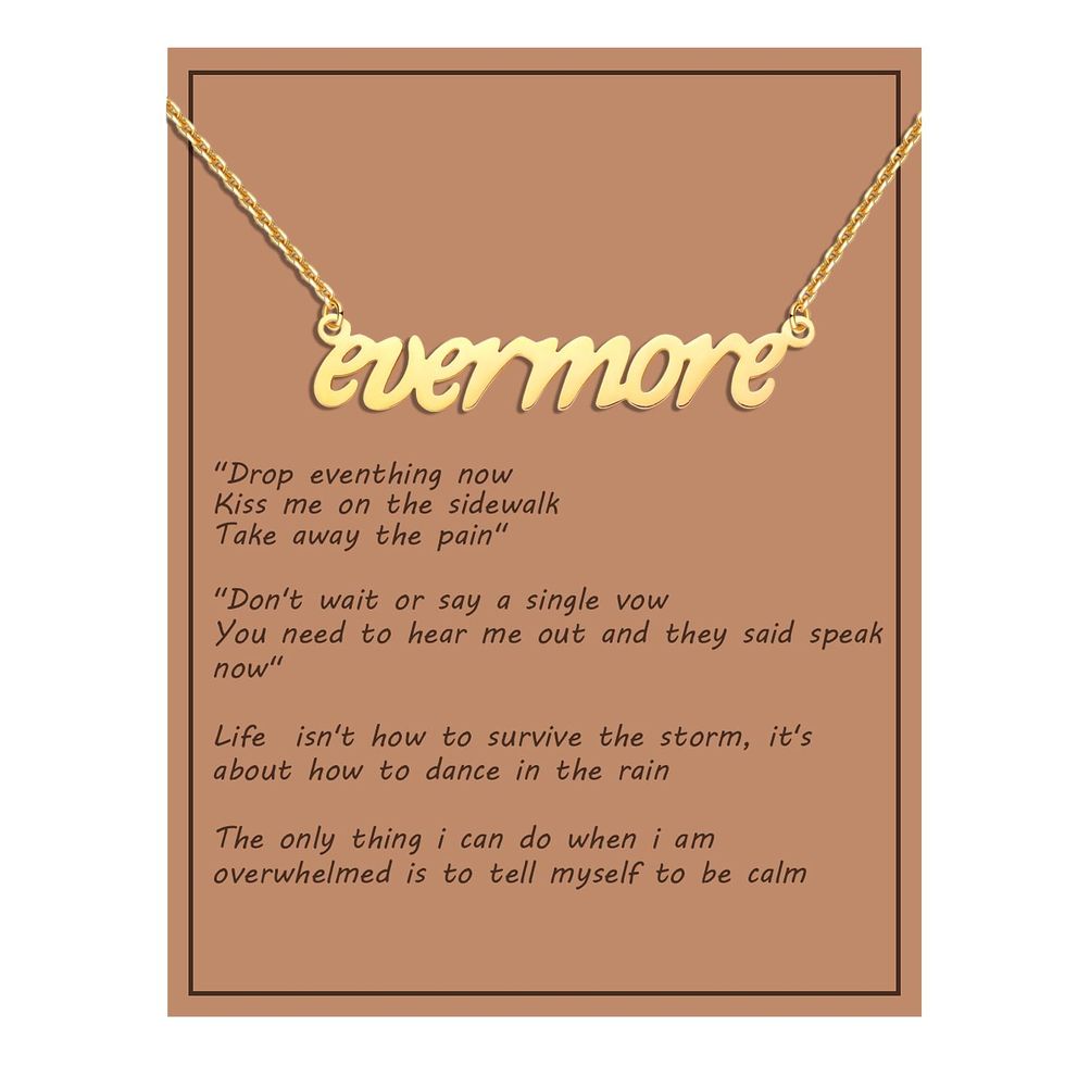 Taylor Swift Song Necklace