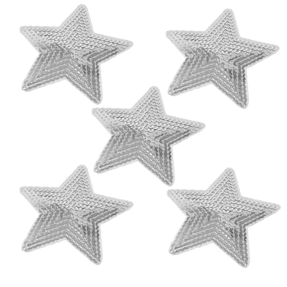 Iron-On Star Appliques