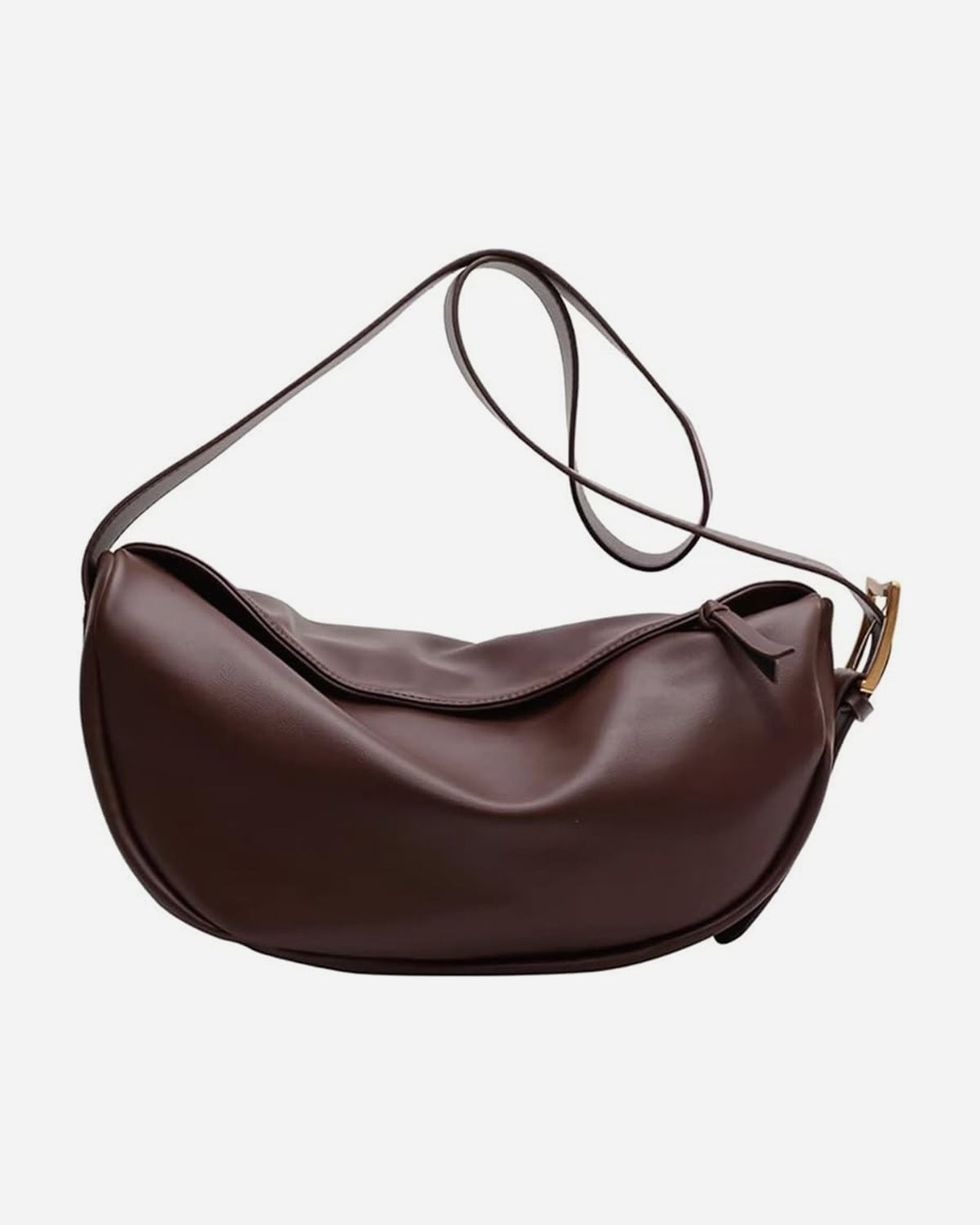 Large Leather Shoulder Purse Casual Hobo 