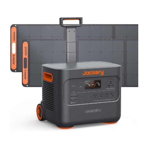 Explorer 3000 Pro Portable Power Station with 2 200W Solar Panels