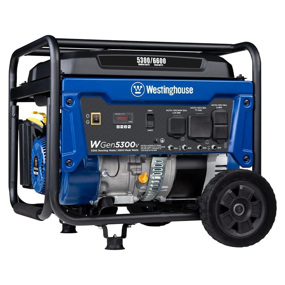 WGen5300DFcv 5300-Watt Dual Fuel Portable Generator