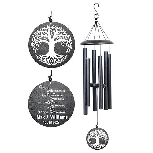 Tree of Life Retirement Wind Chime