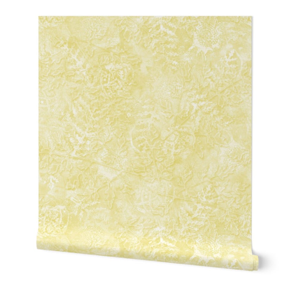 Cut glass and fern gel print texture wallpaper