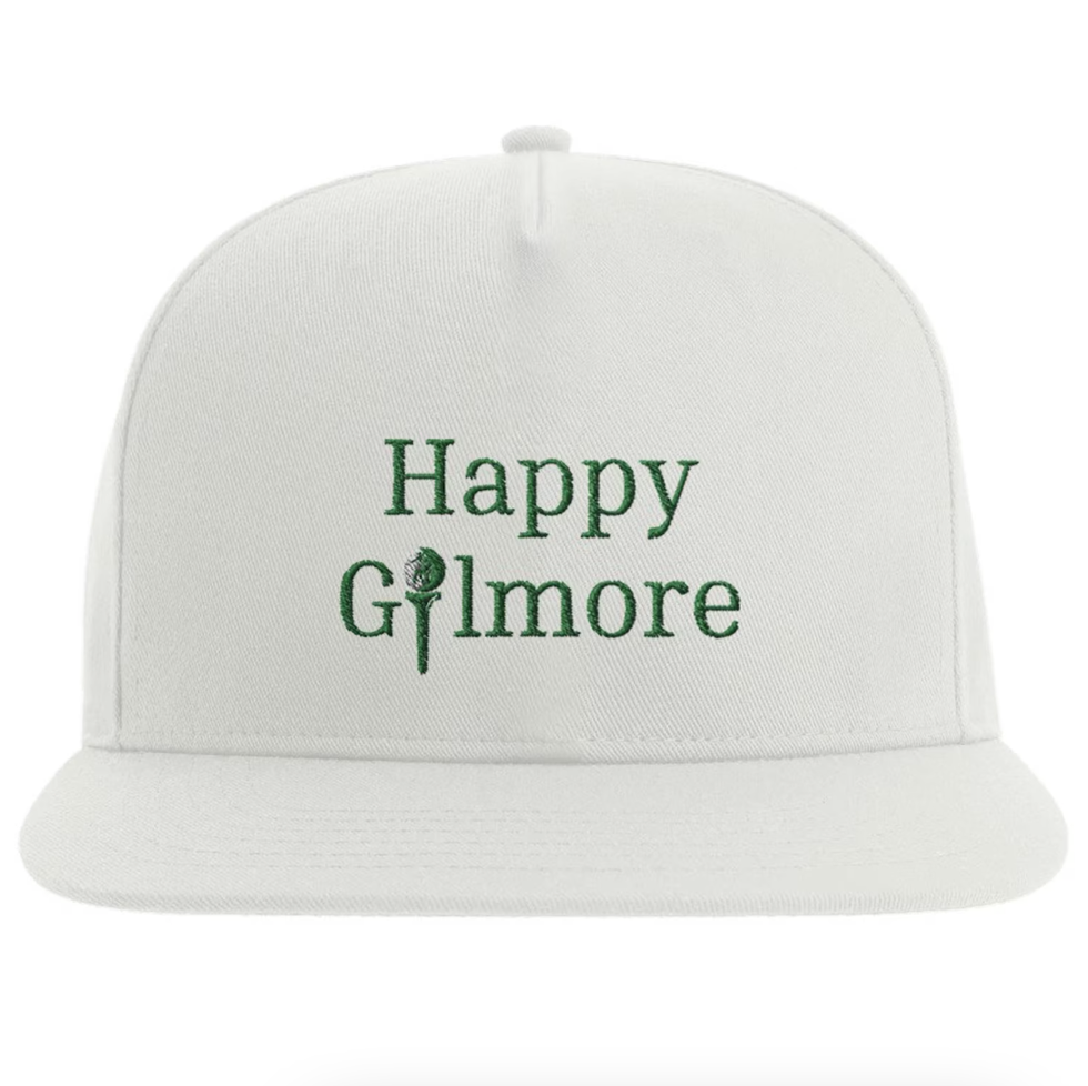 Happy Gilmore Golf Flat Bill Cap