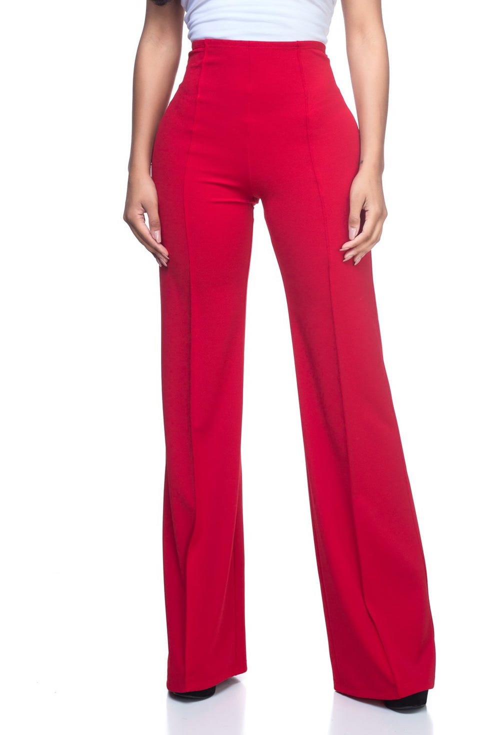 J2 Love High-Waist Bell Bottom Flare Pants