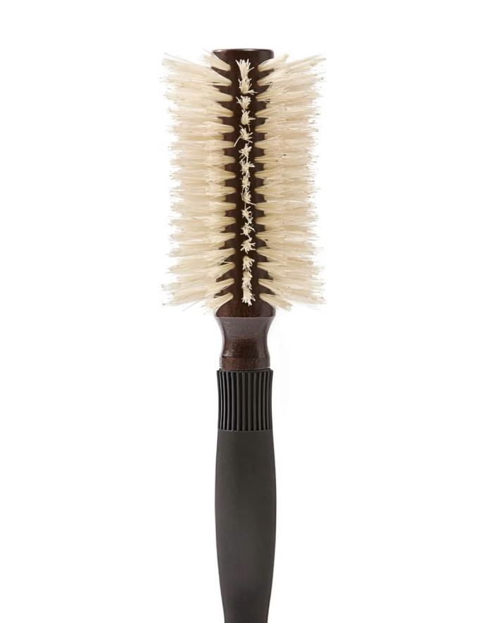 Christophe Robin Pre-Curved Blowdry Hairbrush with Natural Boar-Bristle and Wood